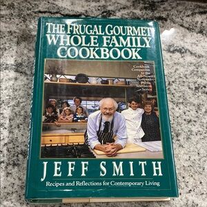 First Edition 1992 HC The Frugal Gourmet ‘Whole Family Cookbook’